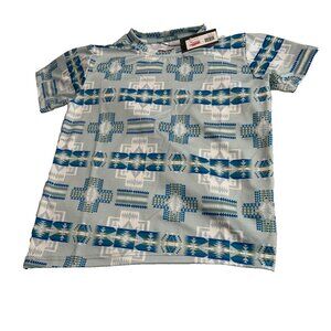 NATIVO FASHION KIDS TEE SHIRT TRIBAL PRINT SZ YOUTH 16